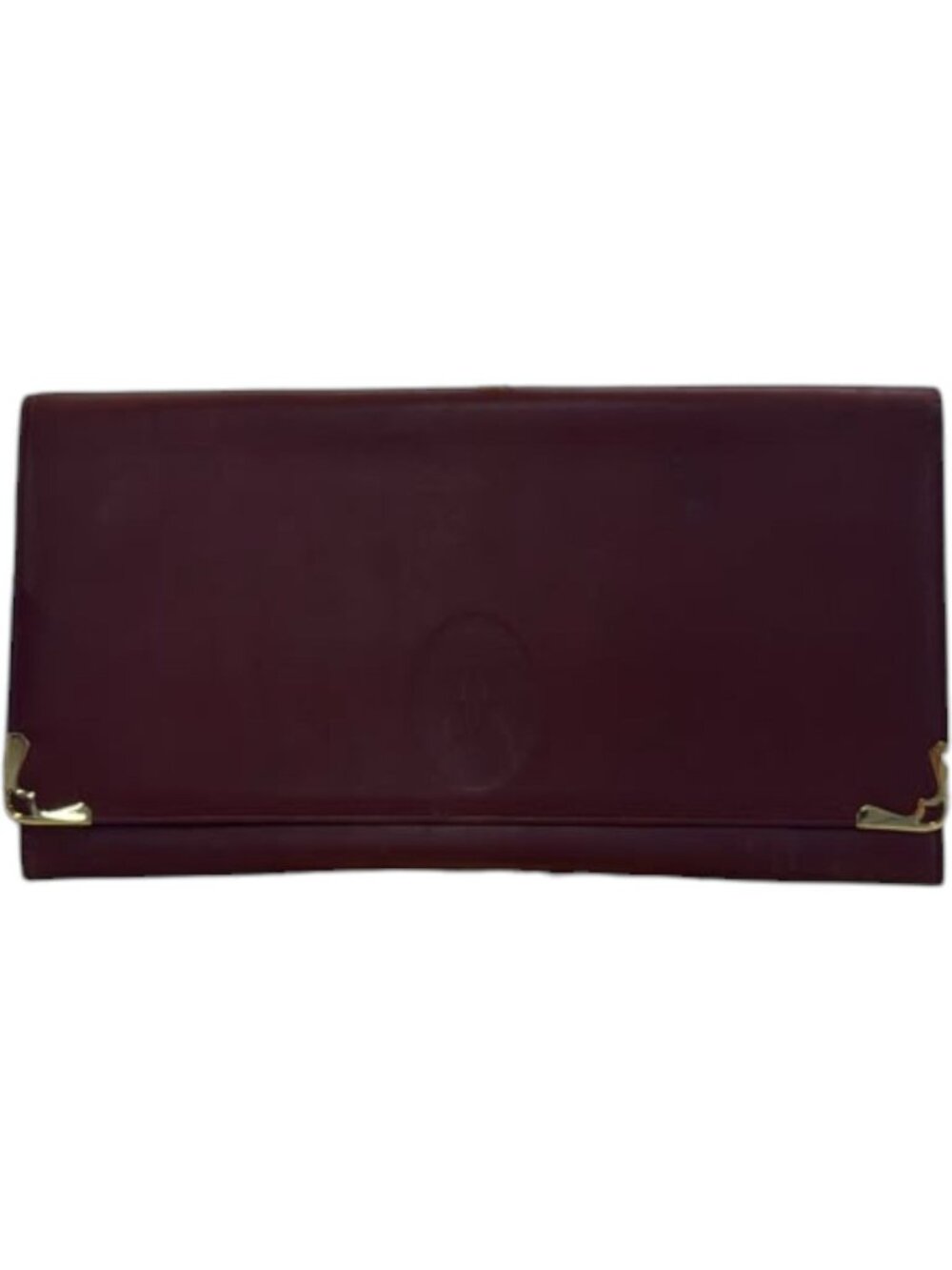 510149CR C1 Cartier Clutch Bag Bordeaux Leather